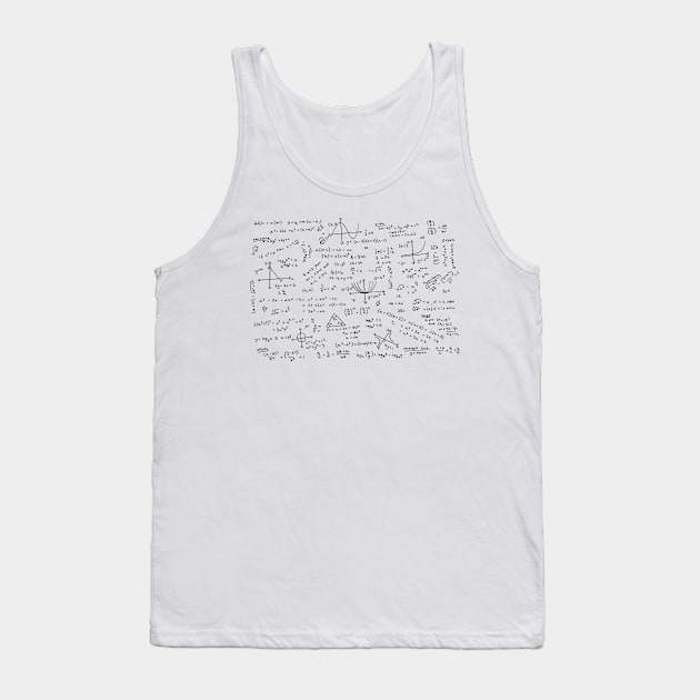 Algebra Math Sheet 3 Tank Top by funmaths